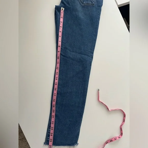 Women's Loft ‘THE SKINNY’ Blue Denim Jeans size 26 size 2 - Picture 5 of 8